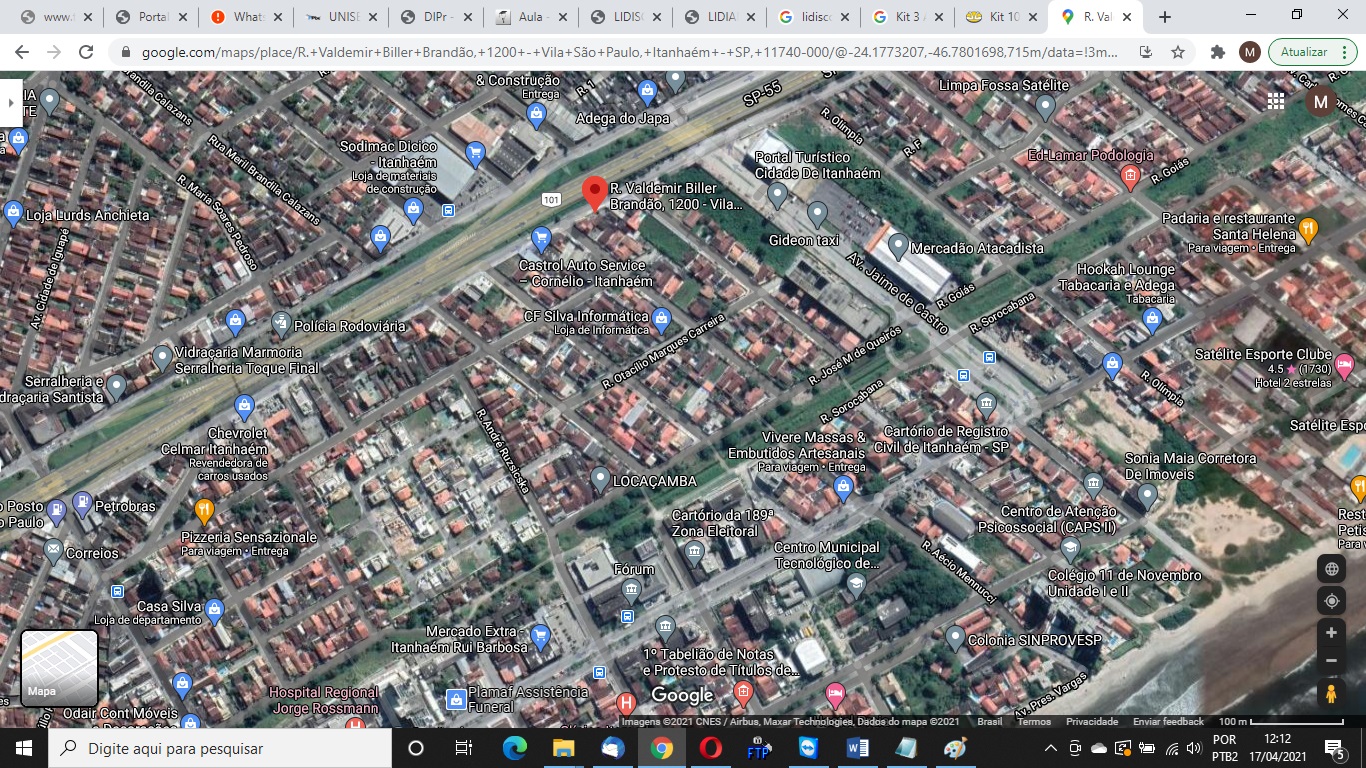 TERRENO COMERCIAL - Centro de Itanhaém - frente à Rodovia