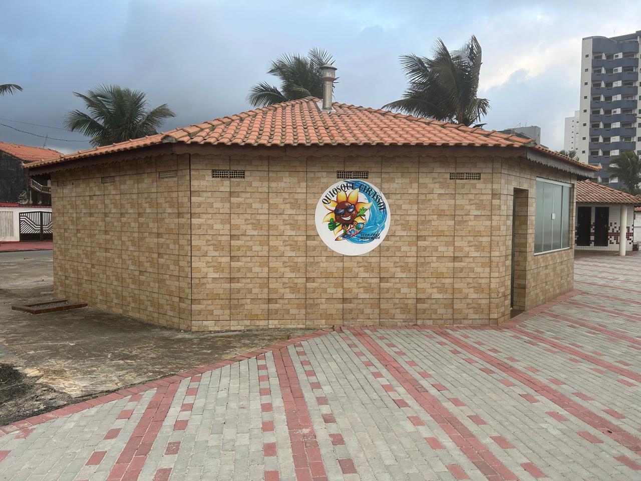 CAS261442 Quiosque à venda em Mongaguá na Praia Vera Cruz pronto para trabalhar!