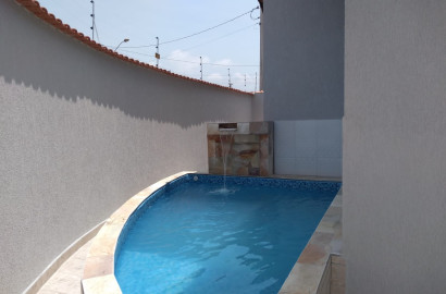 Casas Novas com Piscina e Suíte em Itanhaém - Opção de Esquina