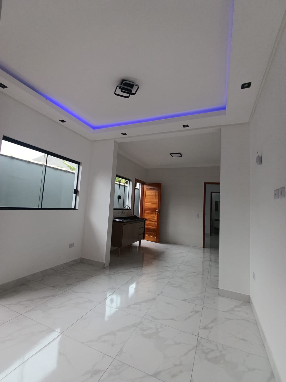 CAS261366 Casa Nova no Balneário Verde Mar Itanhaém – 02 Dormitórios com Piscina