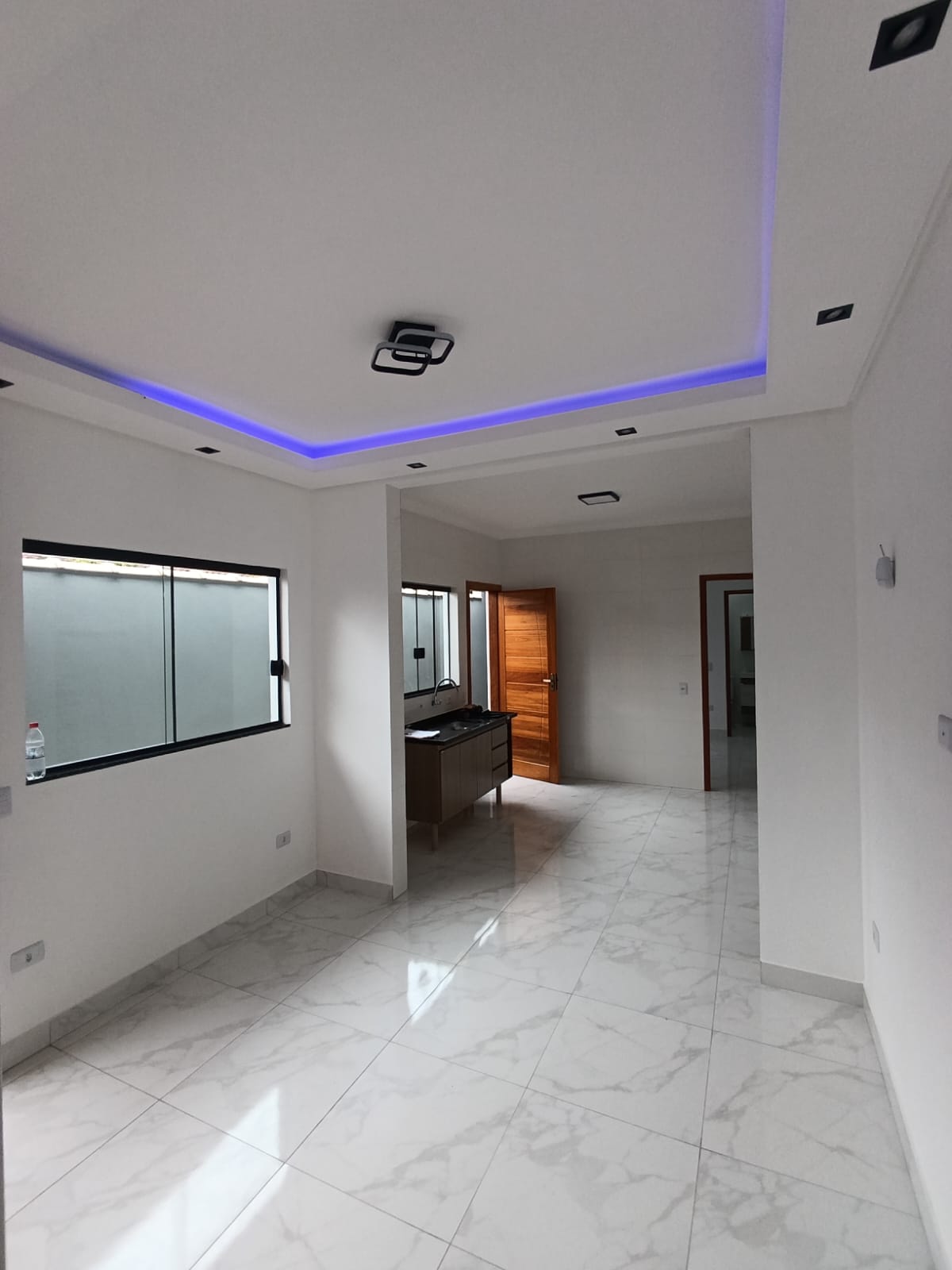 CAS261366 Casa Nova no Balneário Verde Mar Itanhaém – 02 Dormitórios com Piscina