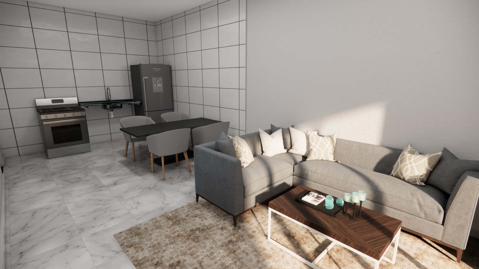 CAS261379 Casa Nova em Fase de Obra à Venda em Itanhaém – 02 Dormitórios com Piscina