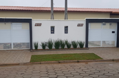 CAS261393 Casa Nova no Jardim Jamaica Itanhaém – 02 Dormitórios a 600m da Praia