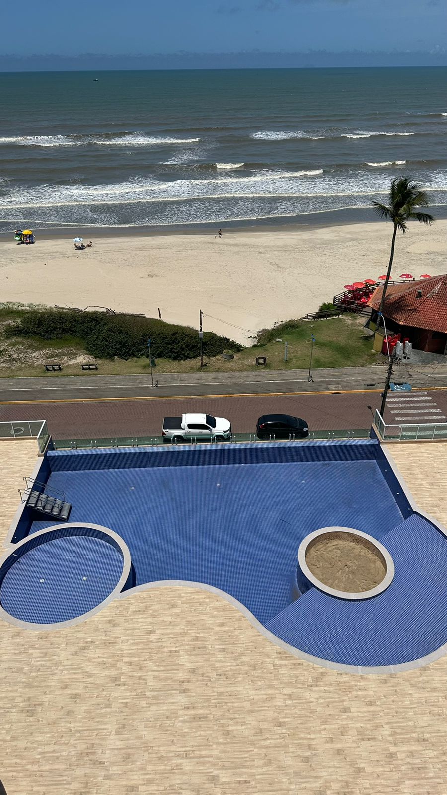 CAS261401 Apartamento Frente Mar no Condomínio Bella Vista – Andar Alto e 02 Dormitórios
